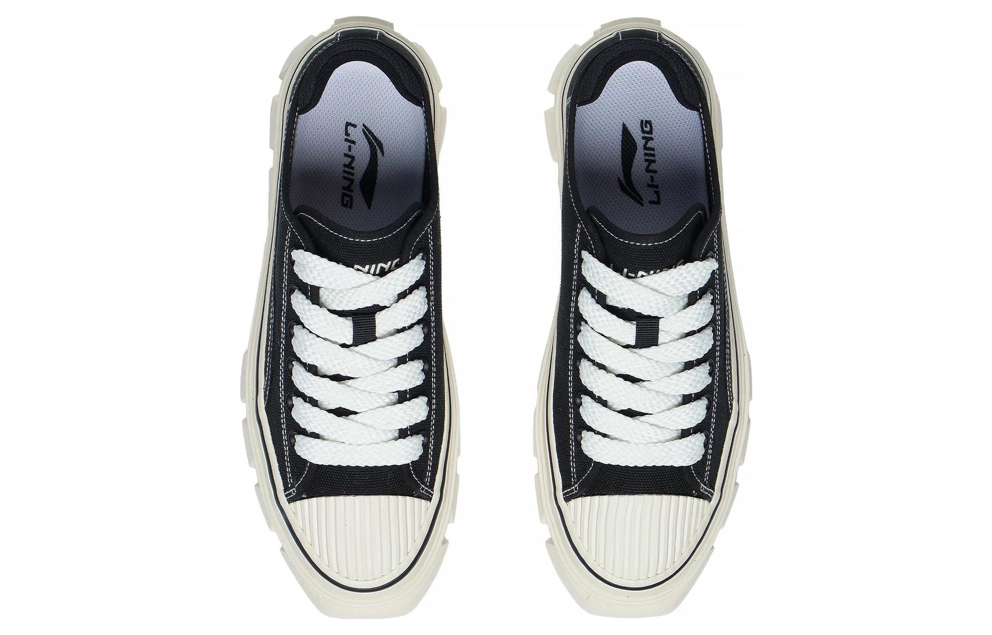 Li-Ning CF Classic Canvas Low 'Black White' AGCS204-3