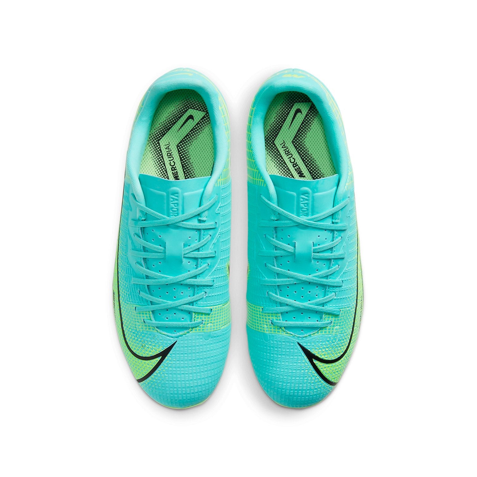 (GS) Nike Mercurial Vapor 14 Academy FG MG 'Dynamic Turquoise Lime Glow' CV0811-403
