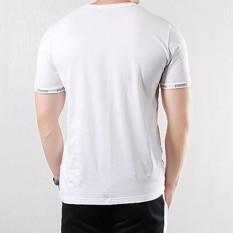 PUMA Cuff Casual Short Sleeve White 844627-02