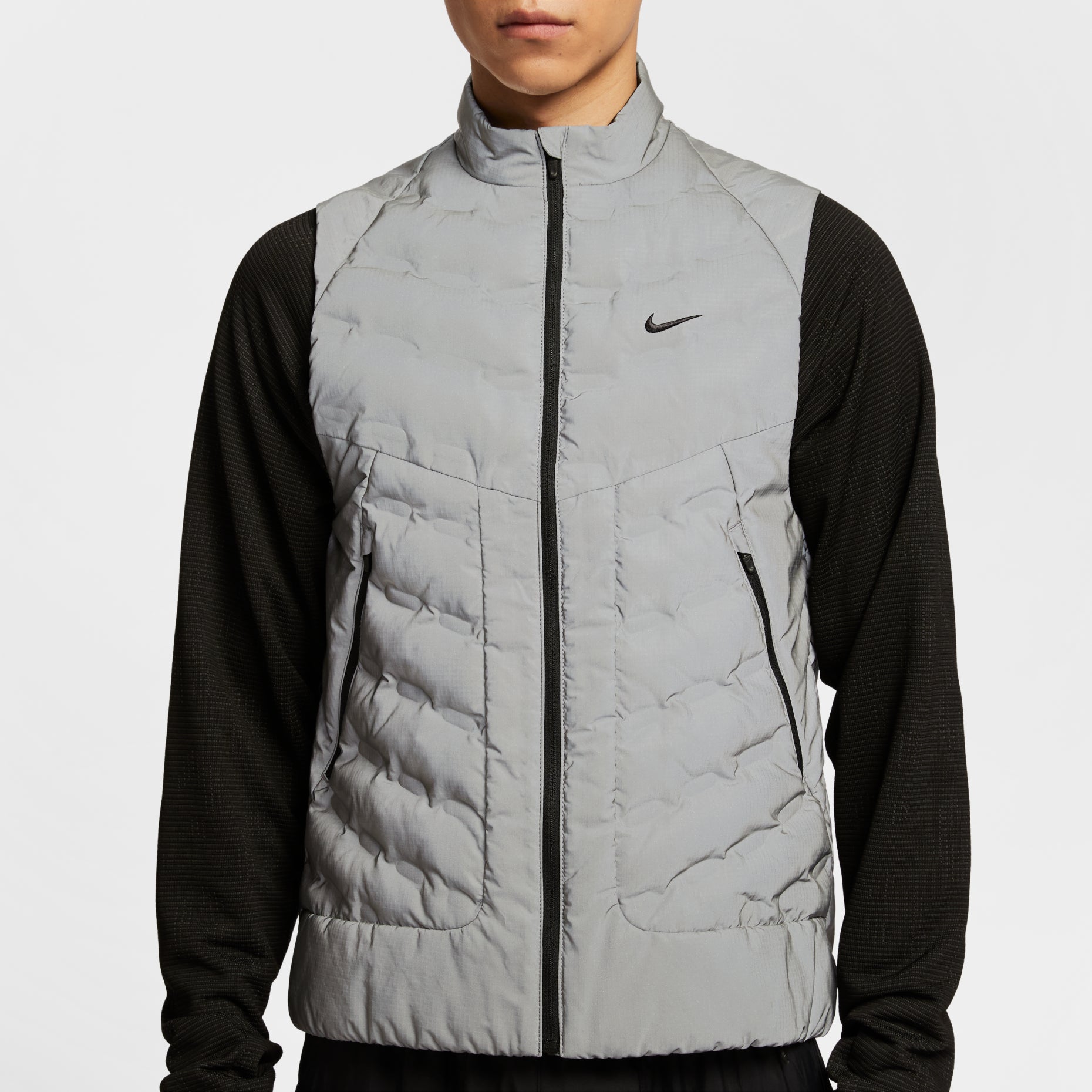 Nike Therma-Fit ADV Reflective Running Vest 'Reflective Silver' IM6279-027