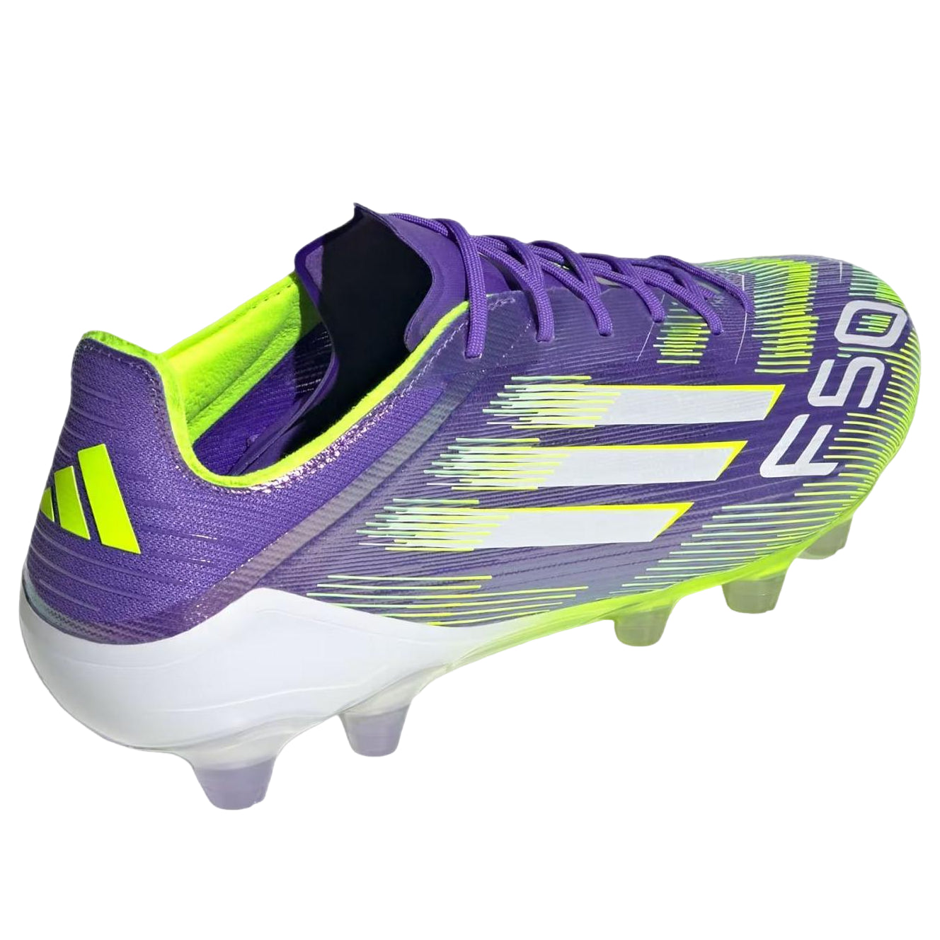 adidas F50 Elite HG/AG 'Purple Rush Cloud White Lucid Lemon' JH7645