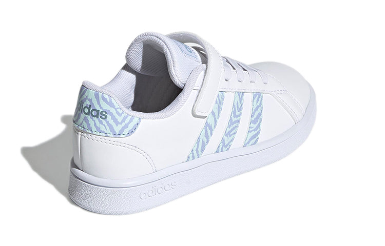(PS) adidas neo Grand Court 'White Blue Purple' GW4852