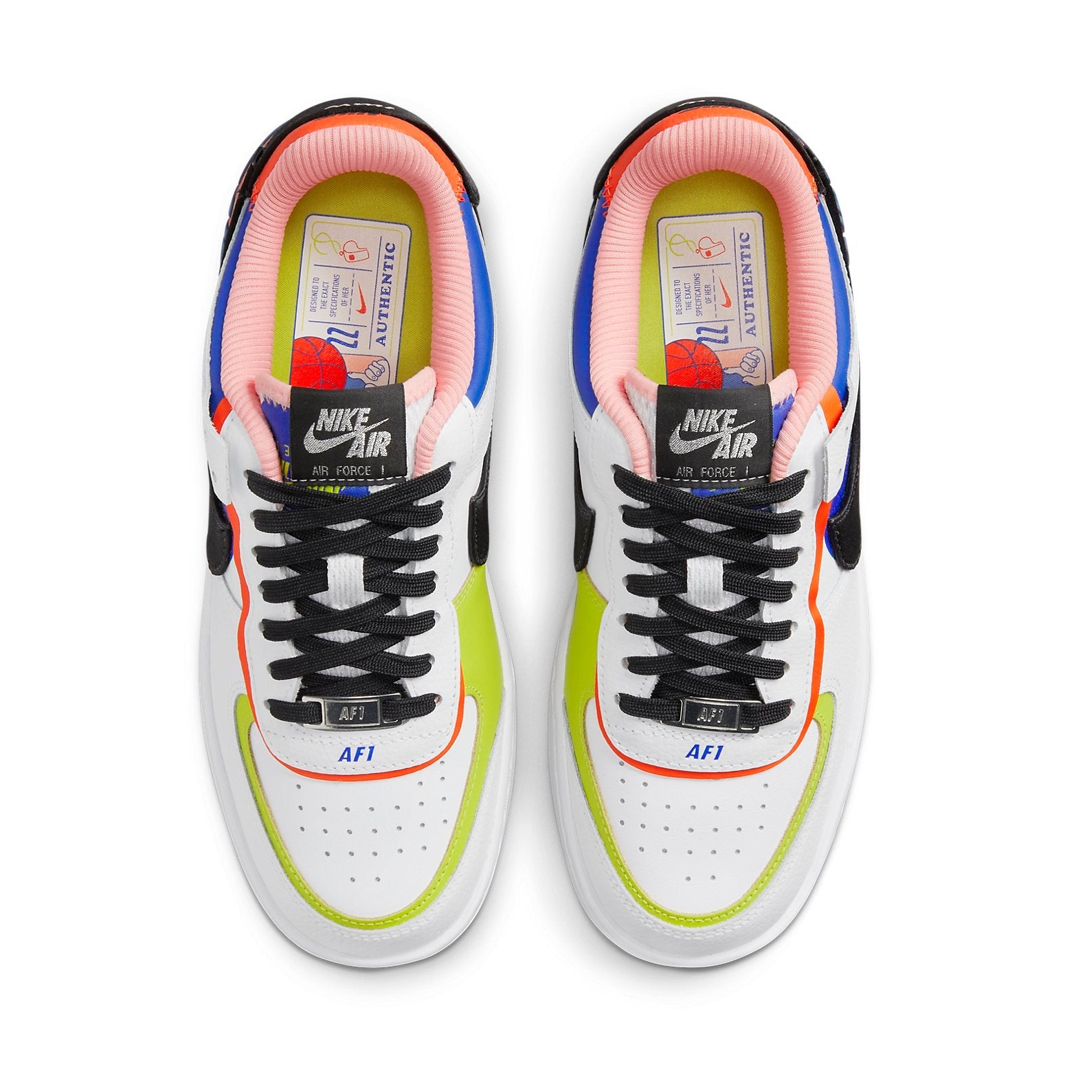 (WMNS) Nike Air Force 1 Shadow 'White Multi' DV2186-100