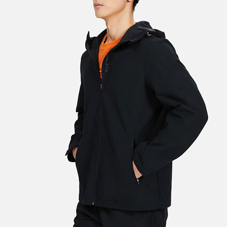 Li-Ning Sports Hooded Windbreaker 'Black' AFDS005-1