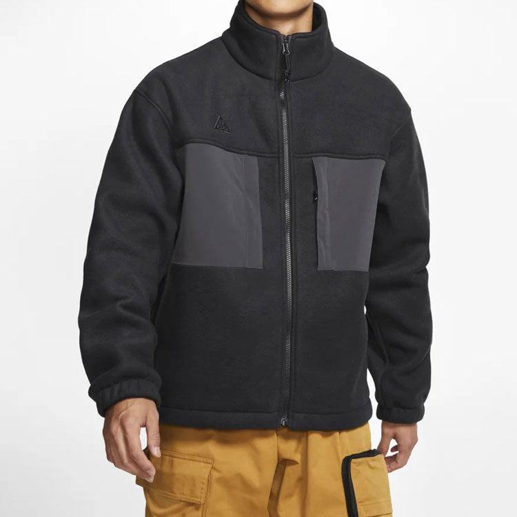 Nike Lab ACG Fleece Jacket 'Black Anthracite' BQ7198-011