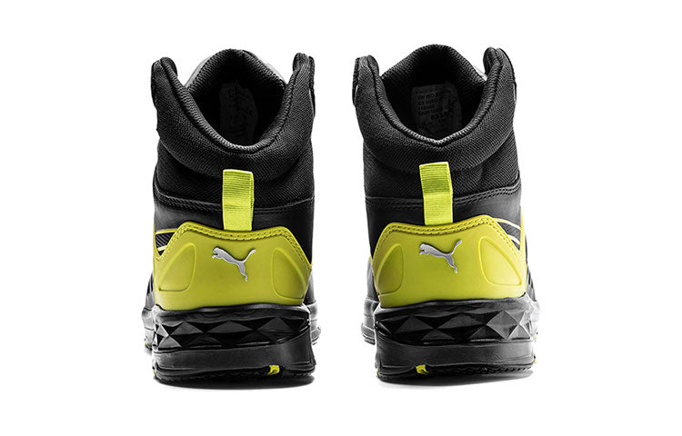 PUMA Velocity 2.0 Yellow Mid S3 ESD HRO SRC 'Black Yellow' 929712-01
