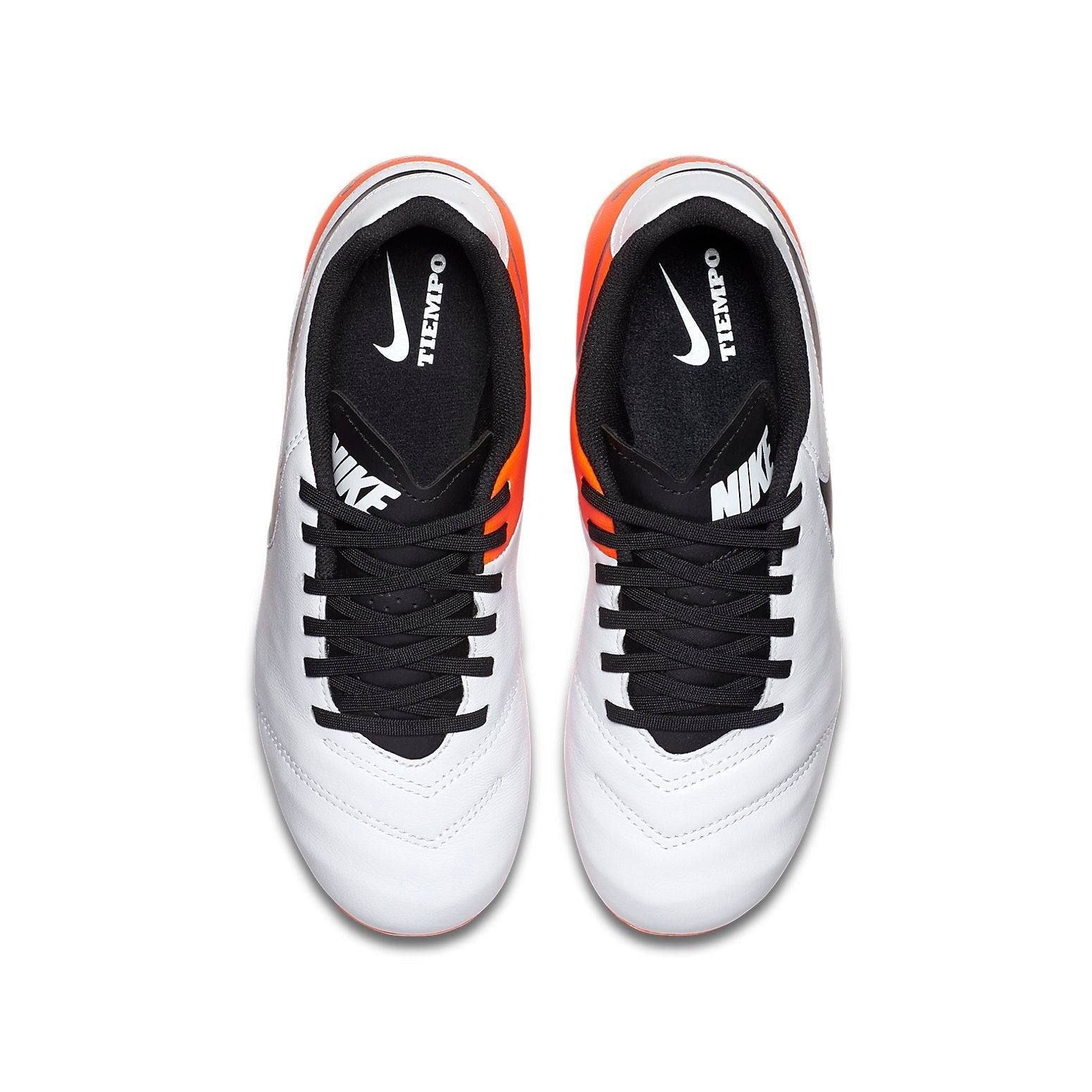 (GS) Nike Tiempo Legend VI FG 'White Orange Black' 819186-108