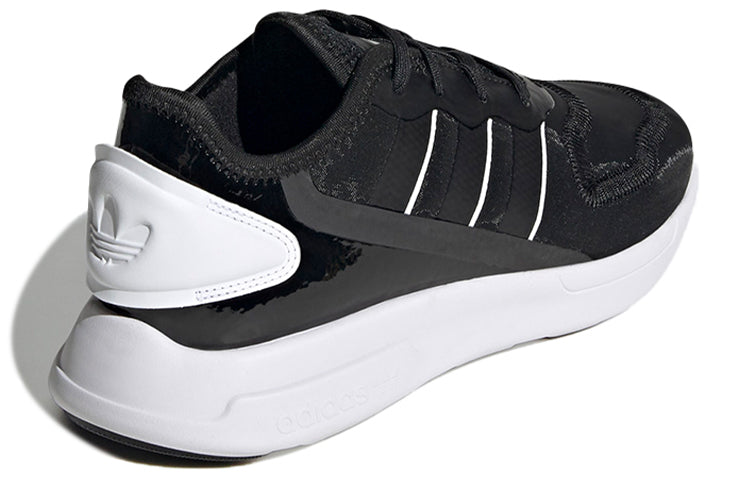 (WMNS) adidas ZX 2K Florine 'Black White' FW0088