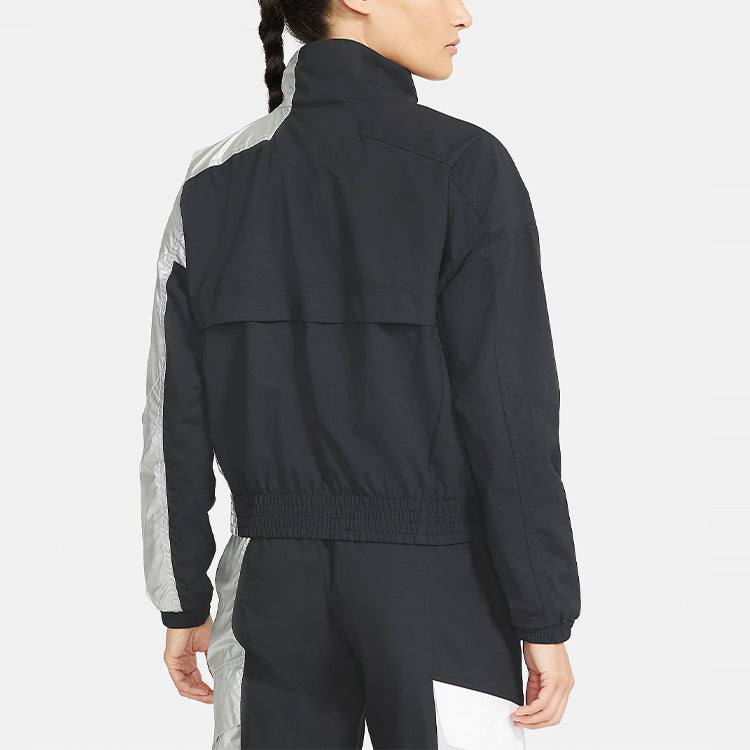 (WMNS) Air Jordan Winter Utility Stand Collar Jacket Black CW6498-010