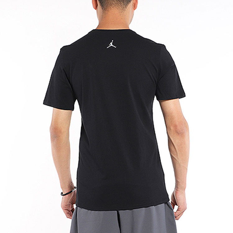 Air Jordan Laser Pattern Short Sleeve Black 828219-010