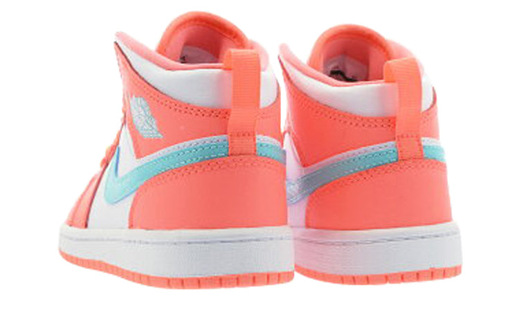 (PS) Air Jordan 1 Mid 'Blue Pink' 640737-814