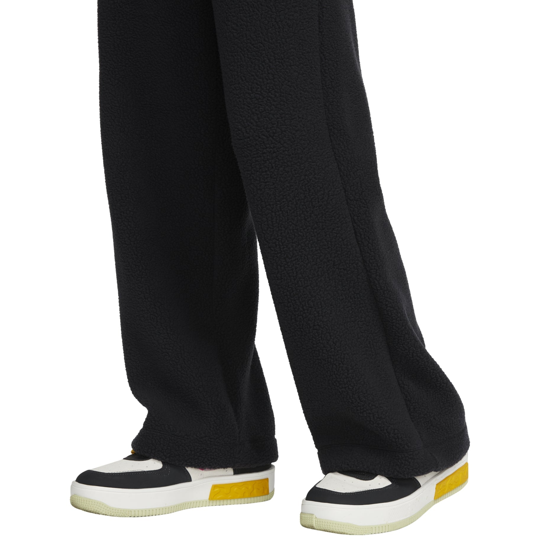 (WMNS) Nike Sportswear Plush Pants 'Black' DV4362-010