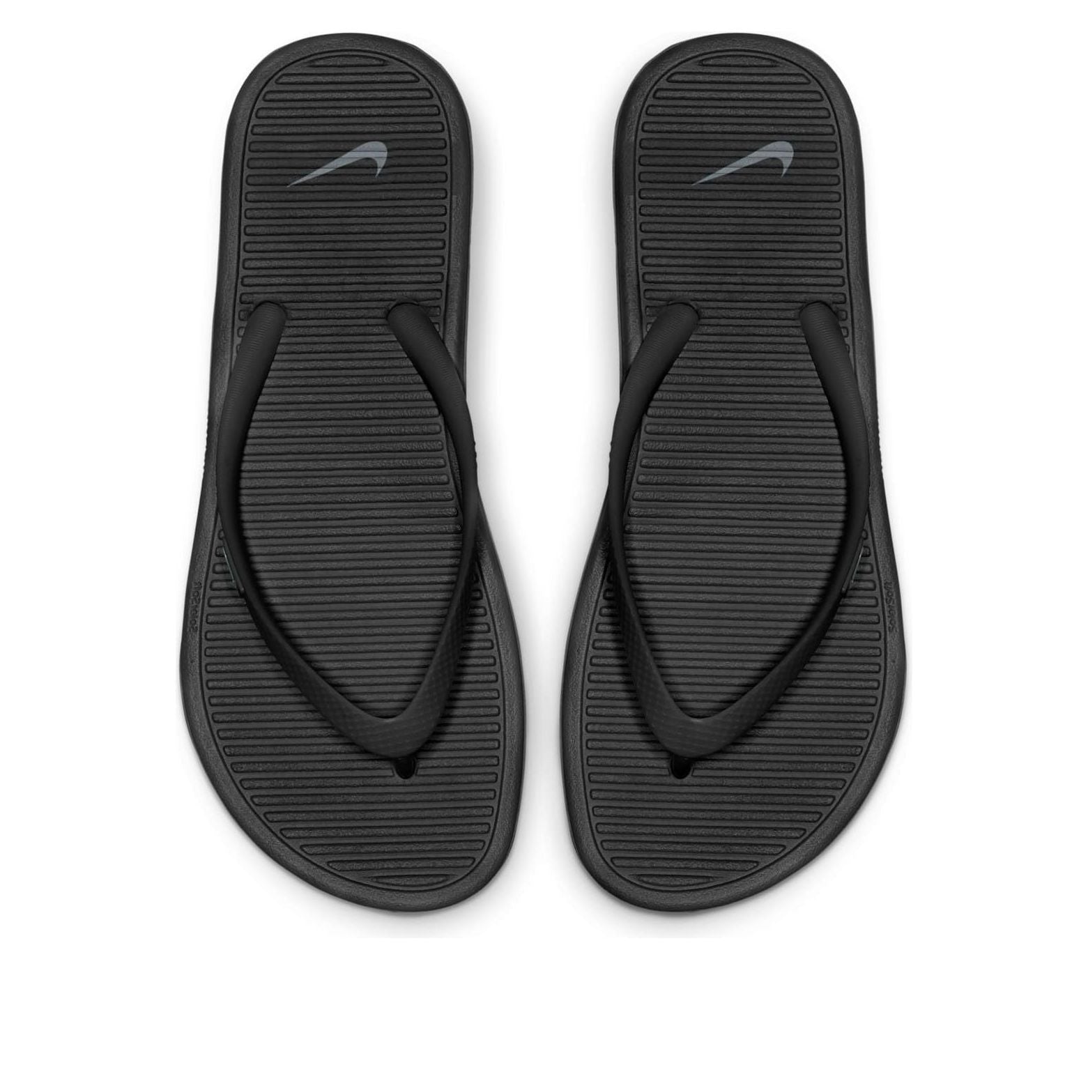 (WMNS) Nike Solarsoft Thong 2 'Black' 488161-010