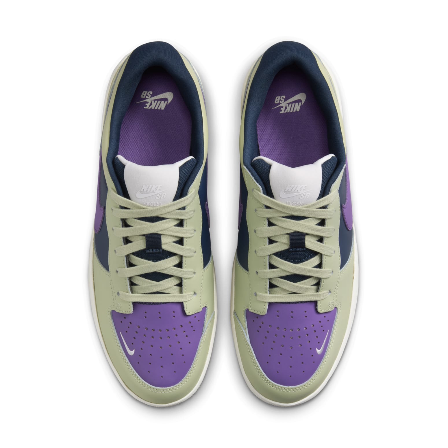 Nike SB Force 58 PRM 'Olive Aura Navy Raspberry' DV5476-300