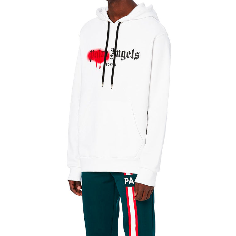Men's PALM ANGELS Hong Kong Slogan White PMBB003S206360530120