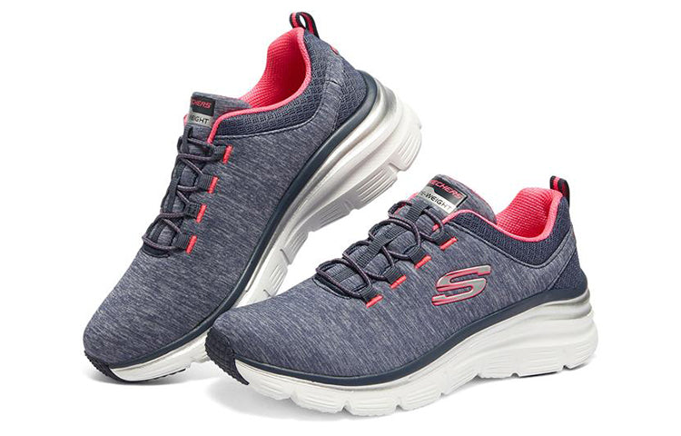 (WMNS) Skechers Fashion Fit 'Grey' 12716-NVHP