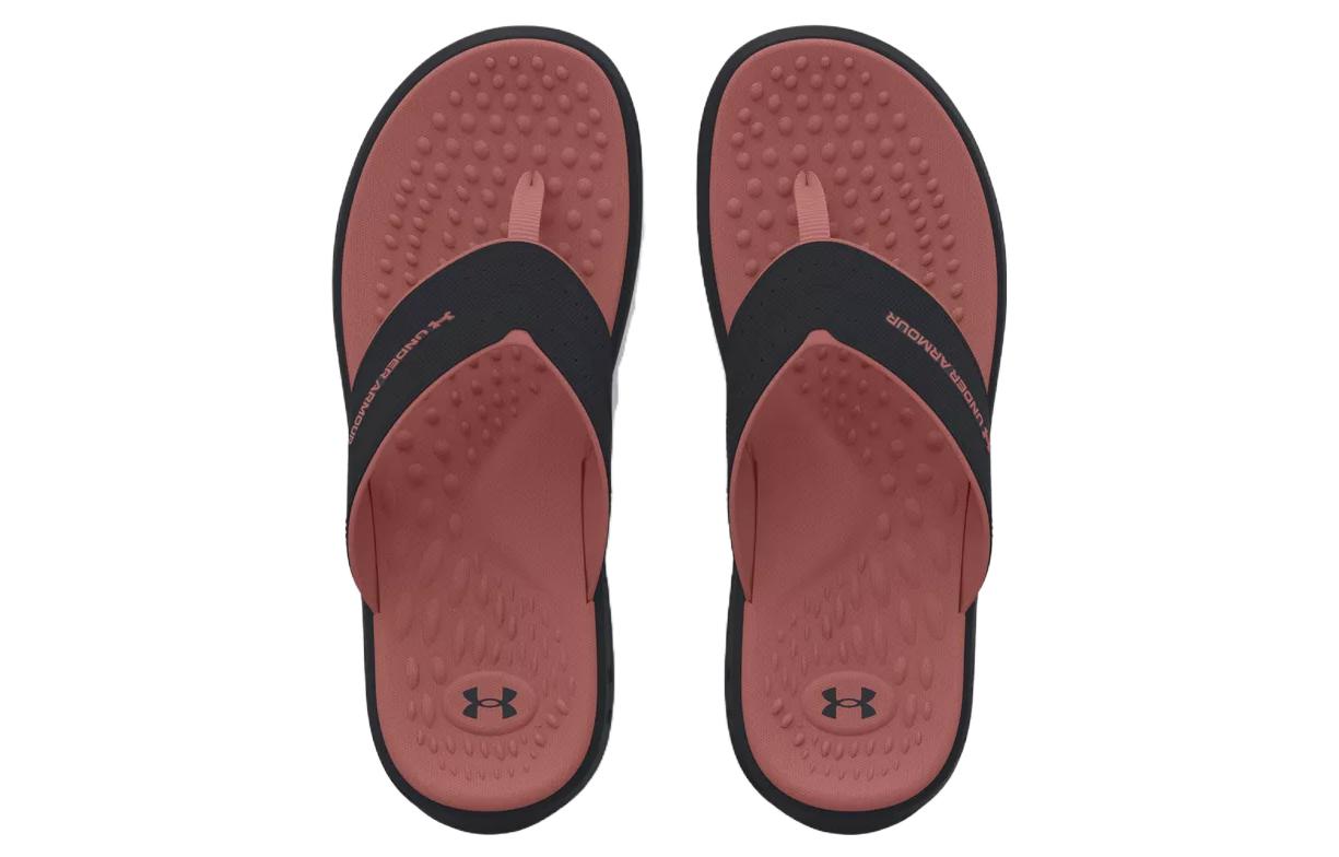 (WMNS) Under Armour Ignite Pro Marbella Sandal 'Black Red Fusion' 3026030-003