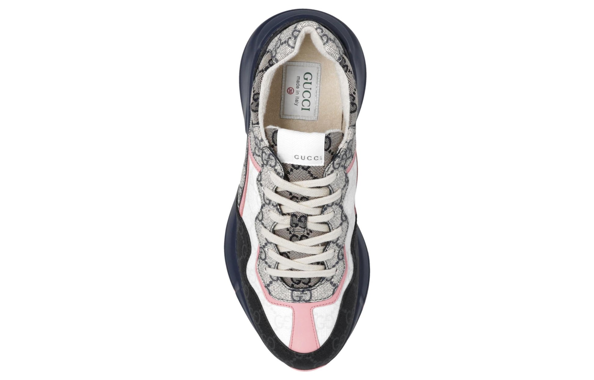 (WMNS) Gucci Rhyton 'Beige Blue Monogram' 692902-UIQ30-1061