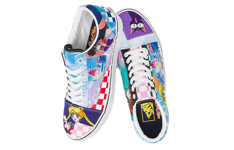 Vans Sailor Moon x Old Skool 'Pretty Guardian - Patchwork' VN0005U7448