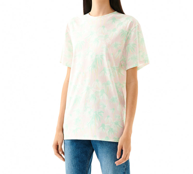 LOEWE Daisy Printing Short Sleeve Pink S6109011SI-7238