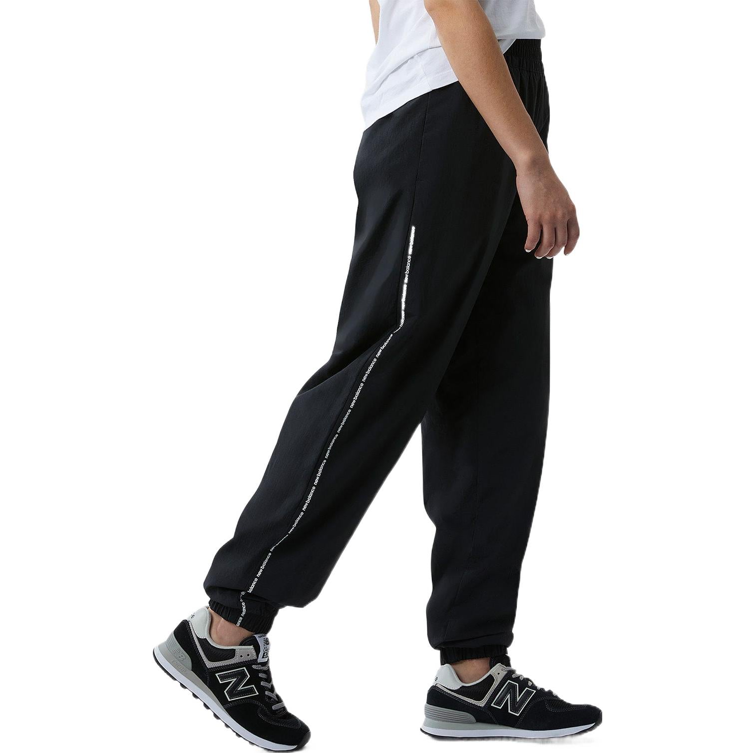 (WMNS) New Balance Magnify Essentials Tricot Lined Pants Asia Sizing 'Black' WP23517-BK