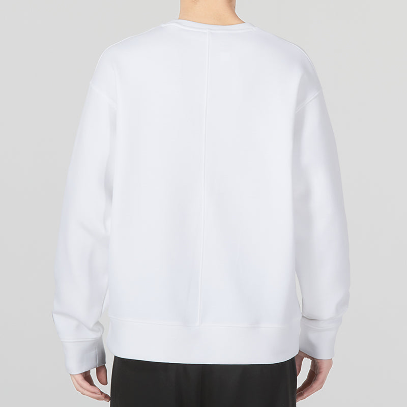 Under Armour Summit Fleece Knit Crew 'White' 1377172-100