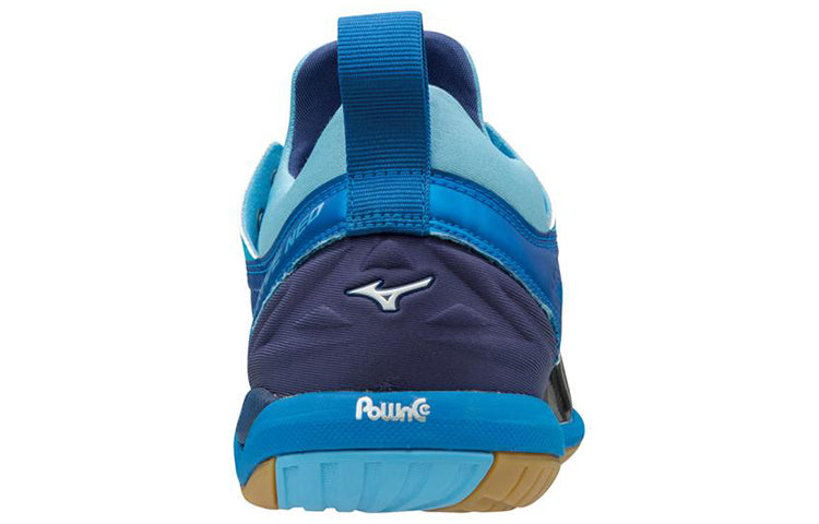 Mizuno Wave Drive Neo Low Tops pingpong/Table Tennis Shoe Blue 81GA180001