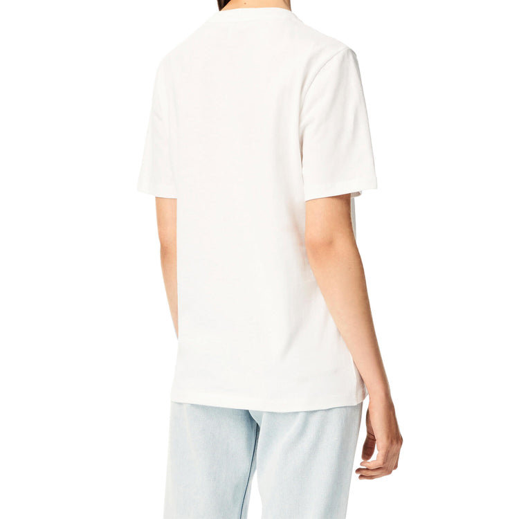 LOEWE Alphabet Printing Short Sleeve White S359333XBP