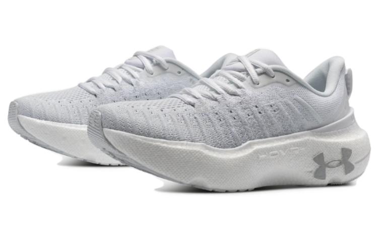 (WMNS) Under Armour Infinite Elite Running Shoes 'White Grey' 3027199-100
