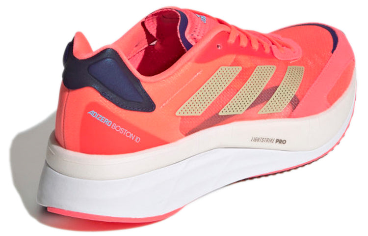 (WMNS) adidas Adizero Boston 10 'Turbo Sandy Beige Metallic' GY0905