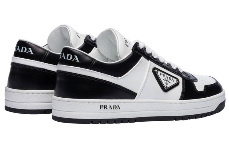 (WMNS) PRADA Downtown Trainers 'Black White' 1E792M_3LKG_F_0964