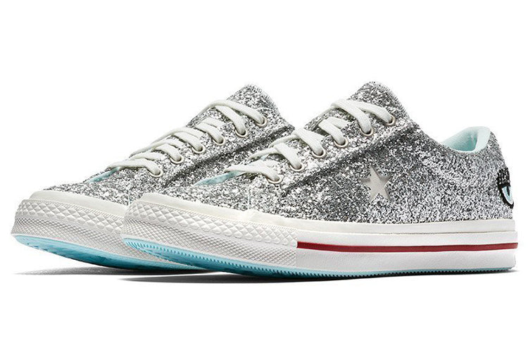 (WMNS) Converse Chiara Ferragni x One Star Ox 'Silver Glacier Blue' 562025C