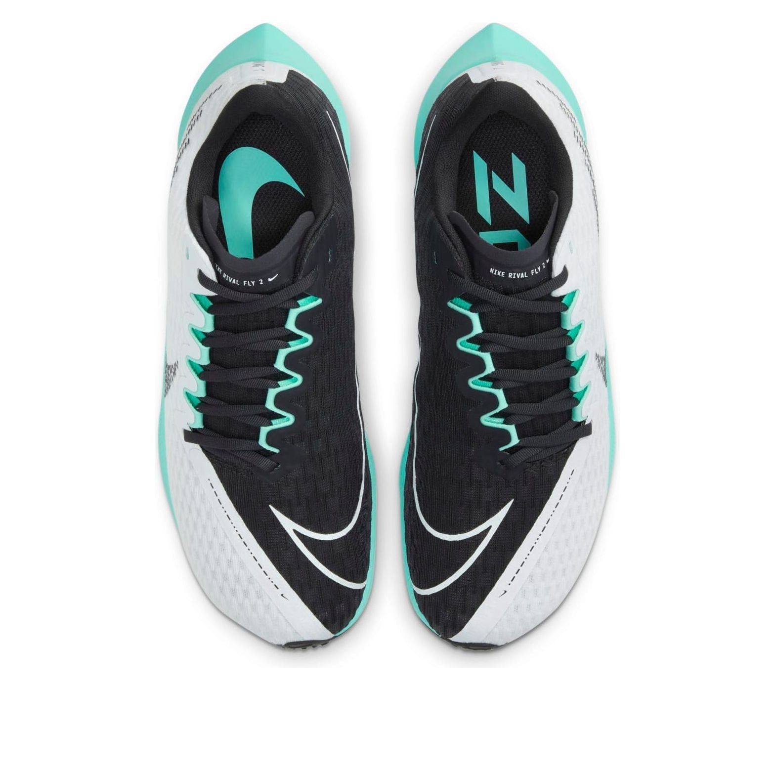(WMNS) Nike Air Zoom Rival Fly 2 'Black White Green' CJ0509-103