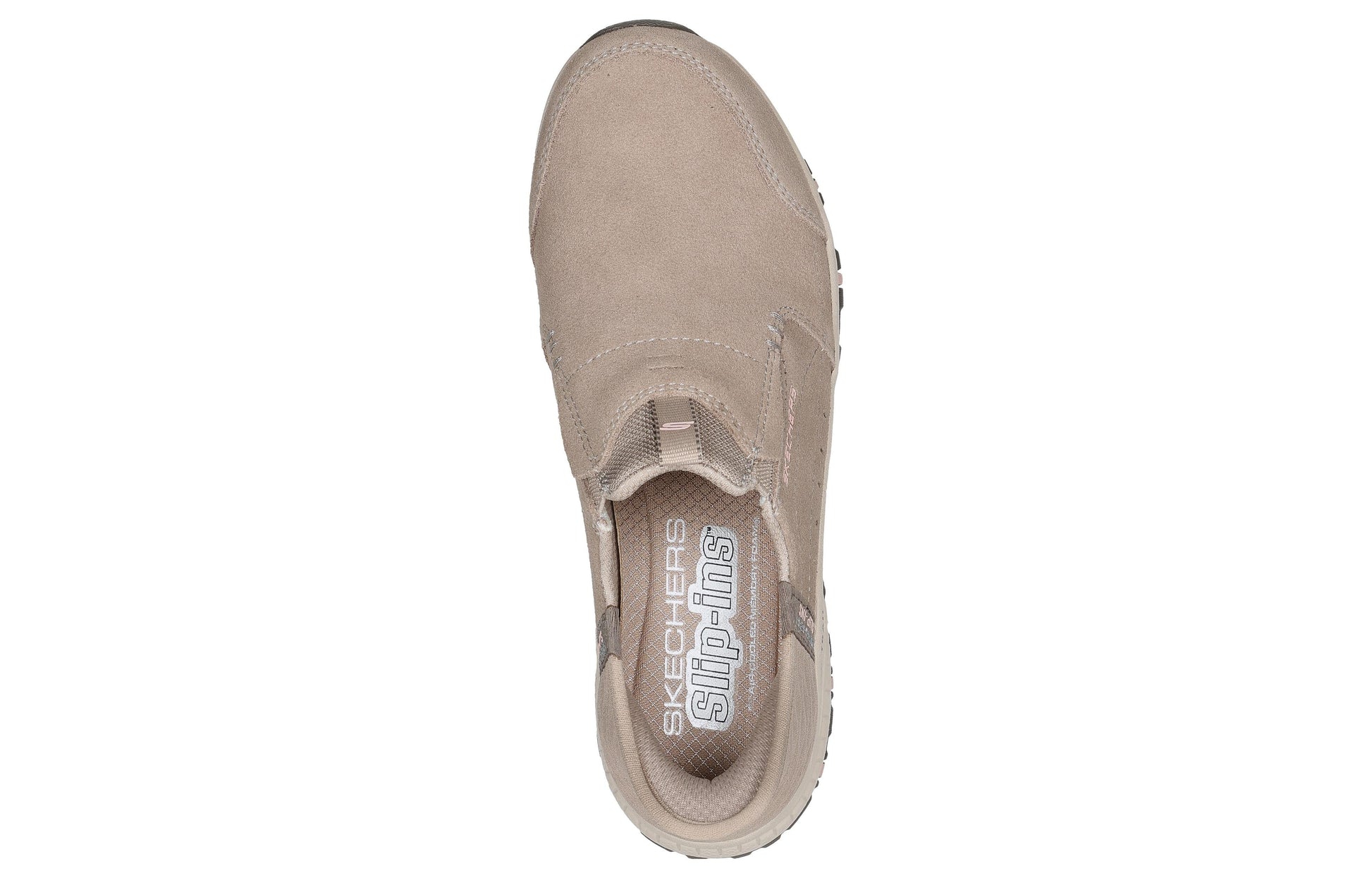 (WMNS) Skechers Slip-ins Hillcrest 'Taupe' 180016-TPE