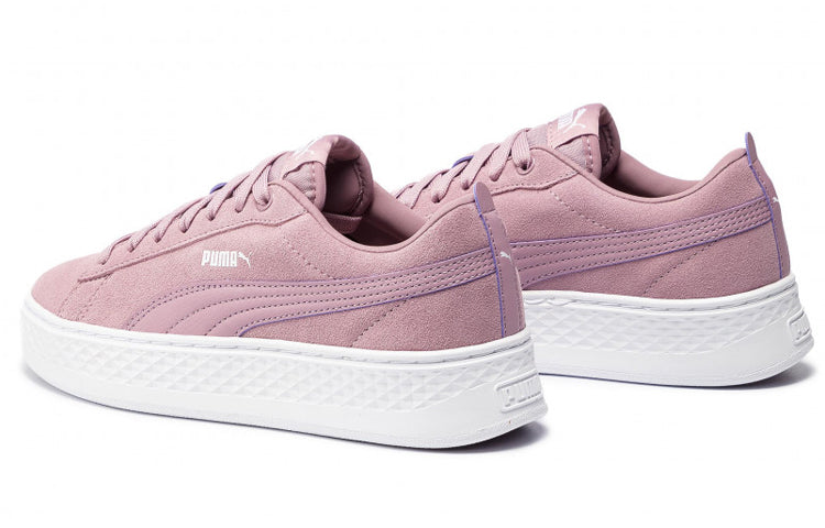 (WMNS) PUMA Smash Platform SD Casual Board Shoes Pink 366488-09