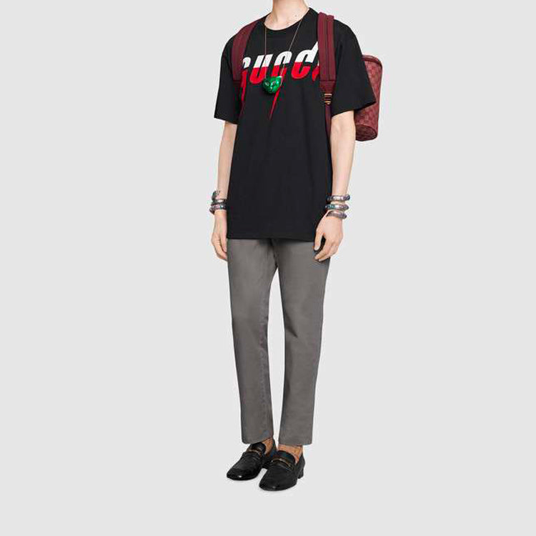 Gucci Blade Printing Short Sleeve Black 565806-XJAZY-1141