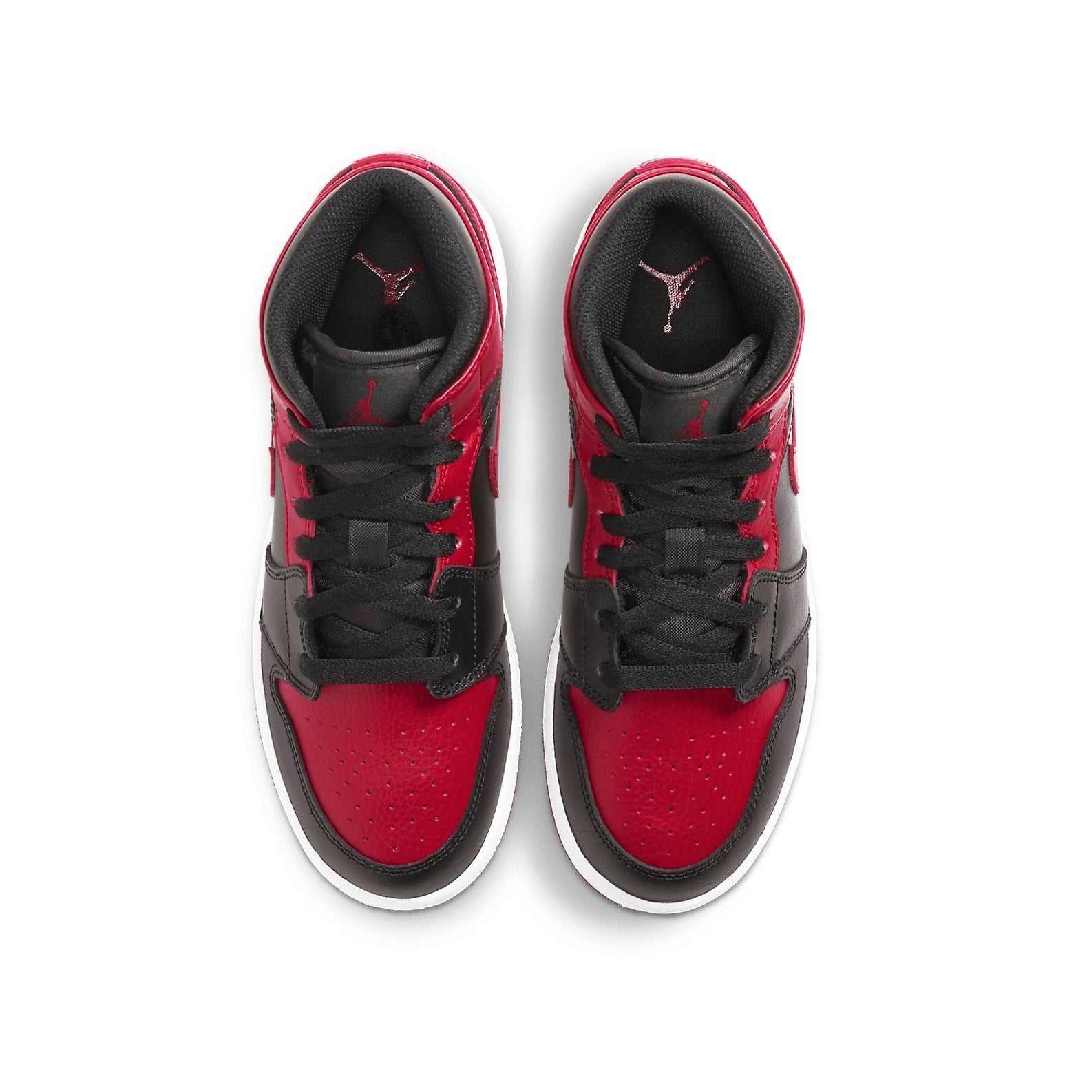 (GS) Air Jordan 1 Mid 'Banned' 554725-074