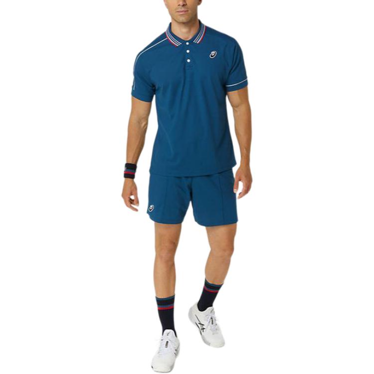 ASICS Court Color Block Shorts 'Light Indigo' 2041A290-412
