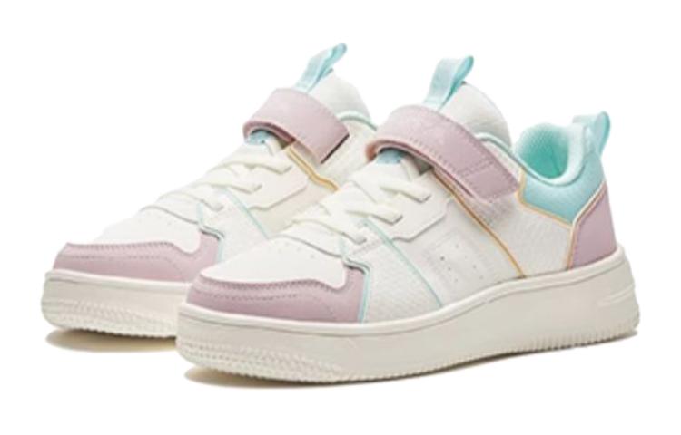 (GS) ANTA Skateboarding Series Sneakers 'White Pink Blue' A322418008-3