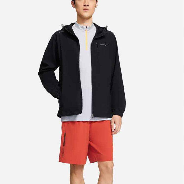Li-Ning Logo Training Windbreaker 'Black' AFDS511-1