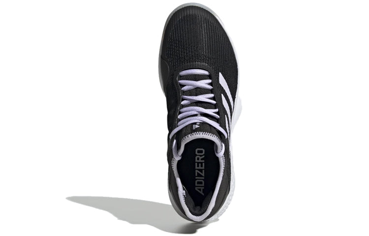 (WMNS) adidas Adizero Club 'Black White' EF2775