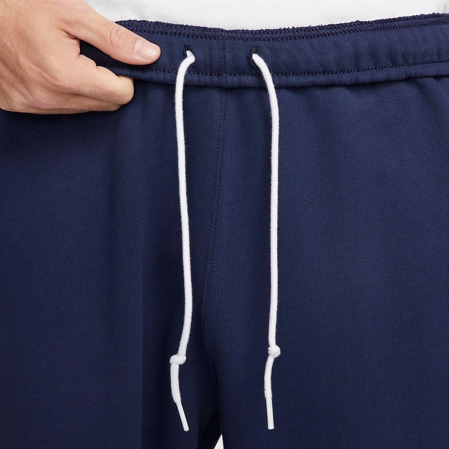 Nike Solo Swoosh Sweatpants 'Midnight Navy White' DX1364-410
