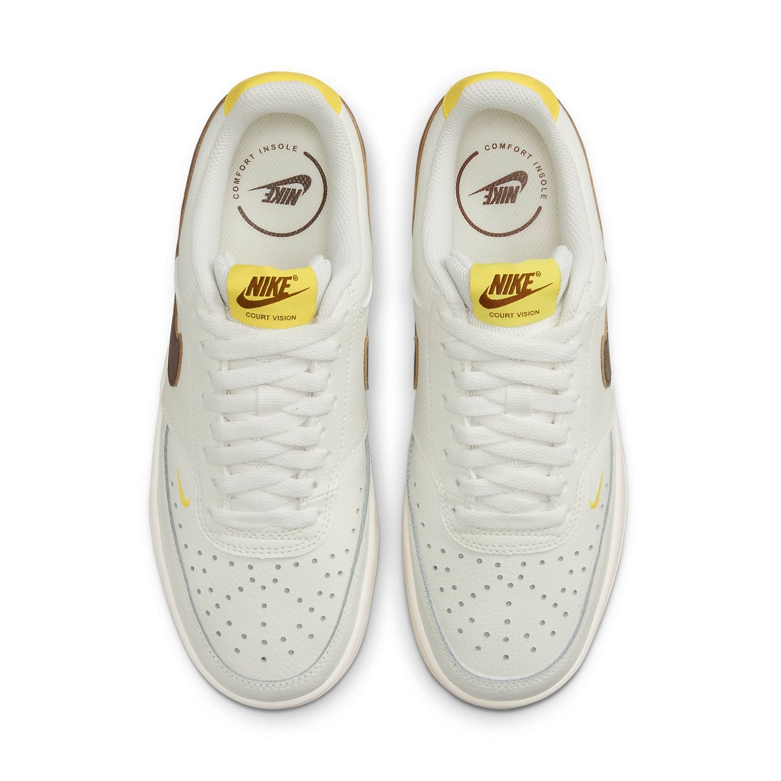 (WMNS) Nike Court Vision Low 'White' CD5434-117