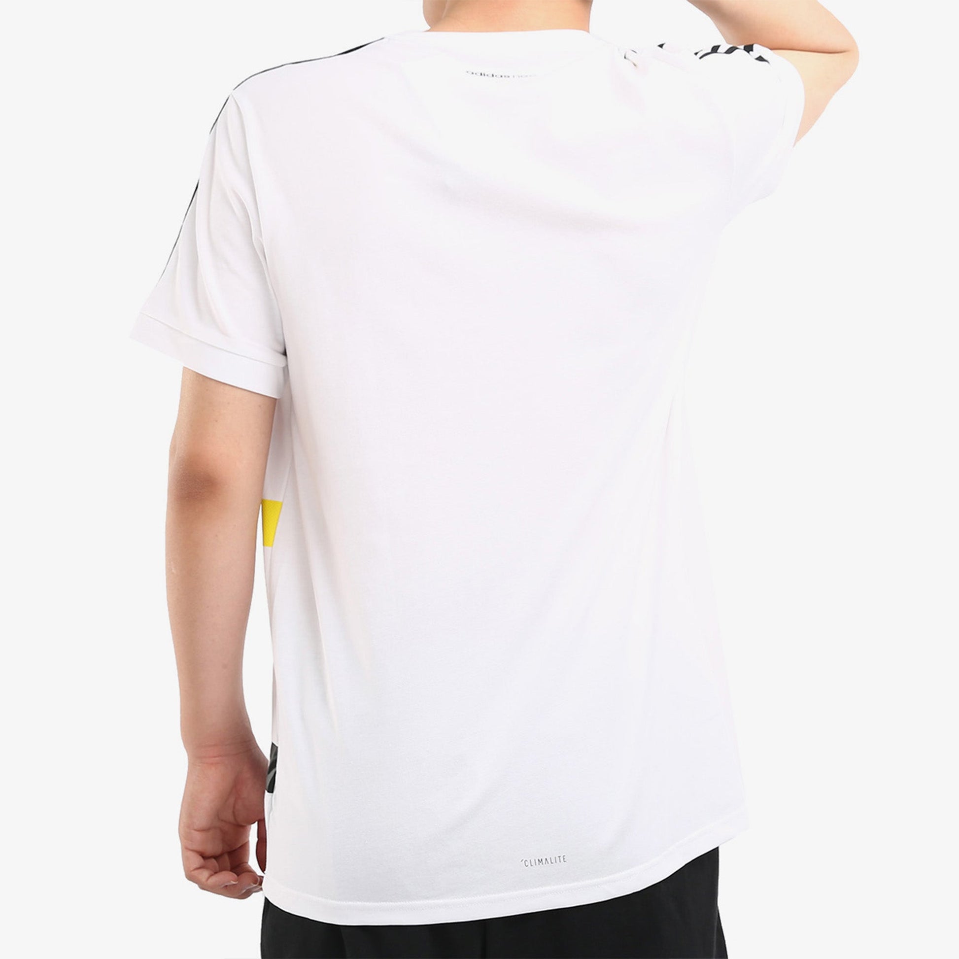 adidas neo M Cs Nmb Gr T2 Casual Sports Running Training Breathable Short Sleeve White DW8128