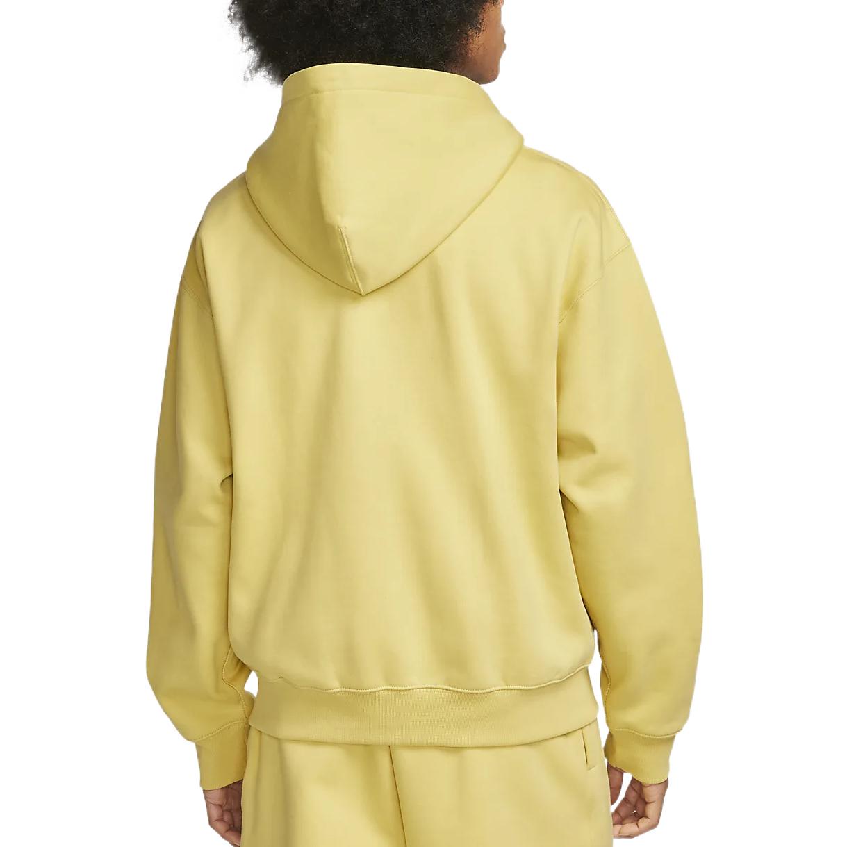 Nike Solo Swoosh Full-Zip Hoodie 'Saturn Gold' DR0403-700