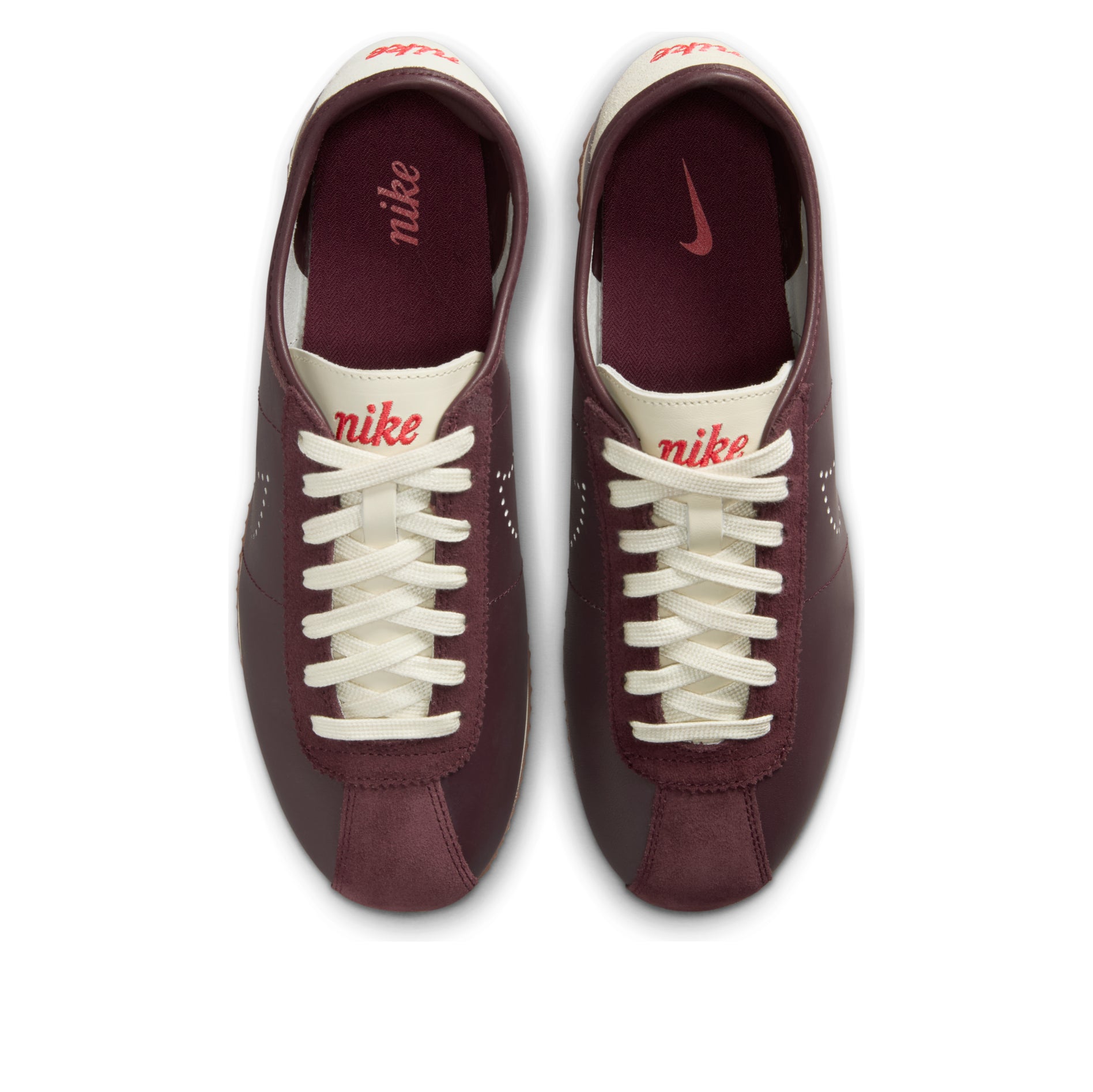 (WMNS) Nike Cortez Leather 'Burgundy Crush Coconut Milk' HQ1841-601