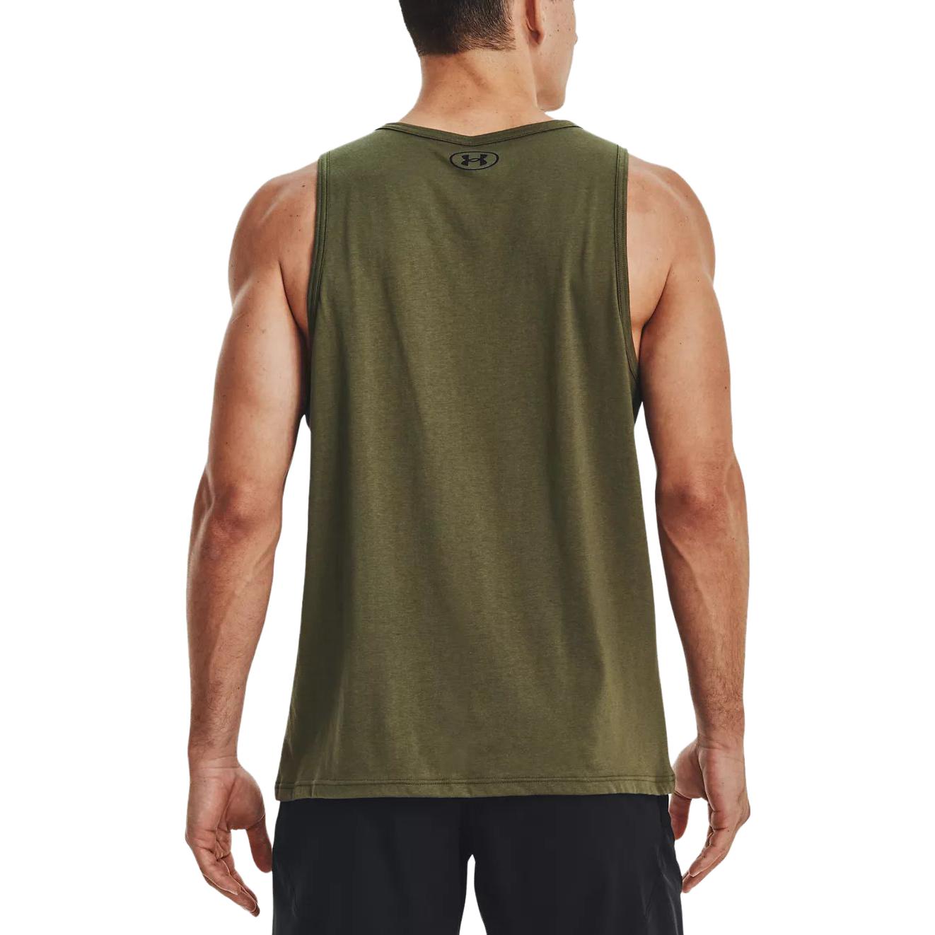 Under Armour Sportstyle Logo Tank 'Olive Green' 1329589-390