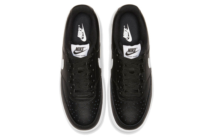 (WMNS) Nike Court Vision Low 'Black White' CD5434-001