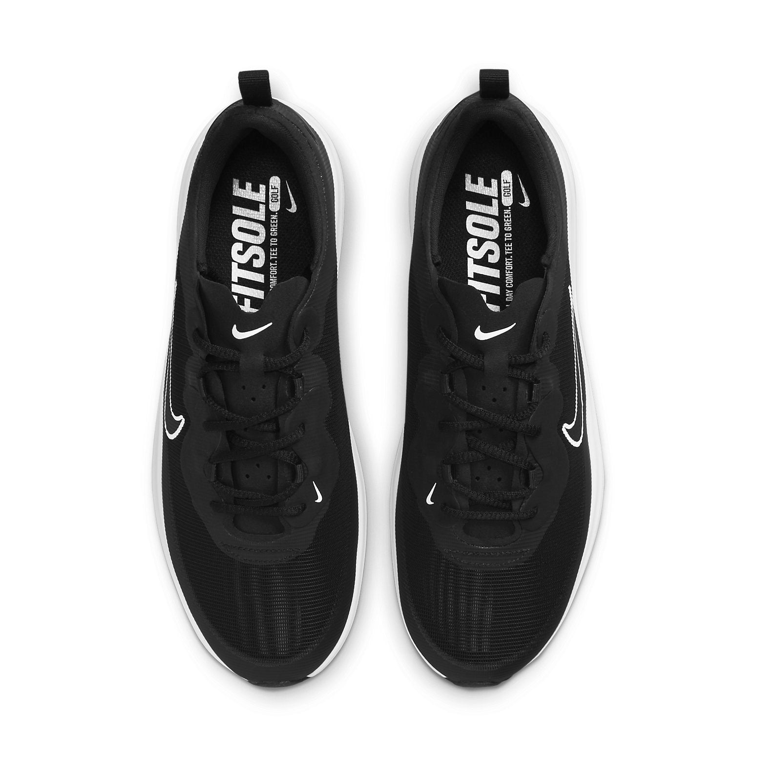 (WMNS) Nike Ace Summer Light Low-Top Golf Shoes Black/White DC0101-024
