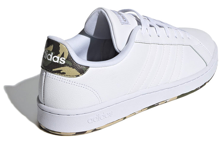 adidas neo Grand Court 'White Green' FY8557